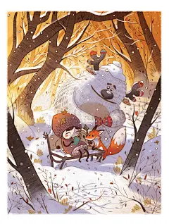 Illustration-Cover Magazine on Behance