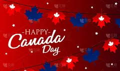 明信片,矢量,加拿大国庆日,花环,背景,枫叶,传统,请柬,事件,贺卡