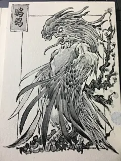 沈鑫-山海经-鹦, 母鸟(ying1wu3)