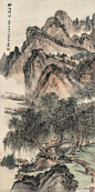 #国画山水# 周元亮作品欣赏 ​​​​