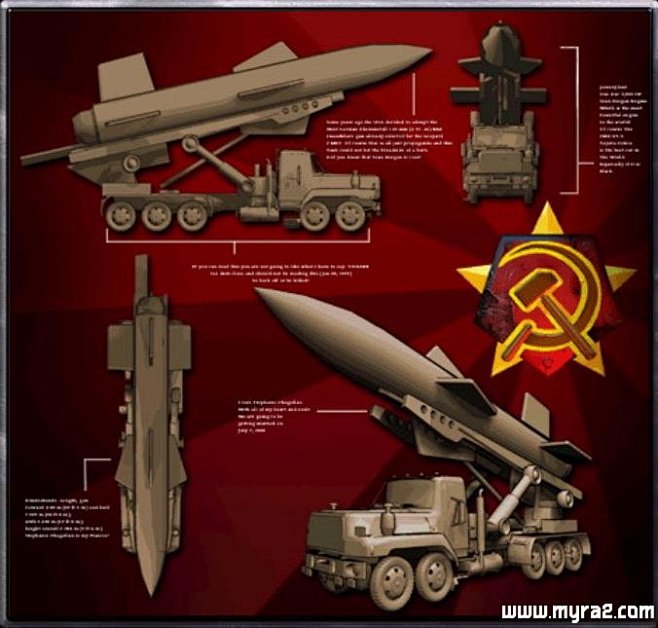 红色警戒2武器概念图值得珍藏