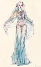 【时装插画师玄月手绘时装画作品】
玄月，新晋时尚插画师，北京服装学院服装与服饰设计专业本科毕业生。四岁苦练书法，研习工笔人物，后考入中央美术学院附中，多幅创作被选为留校作品。本科期间，开始将工笔技法融入时尚插画，探索手绘时尚插画的更多可能性。风格婉约多变，兼收并蓄，人物刻画细腻。曾为多本书籍绘制创意插画。并于在校期间积累了丰富的教学经验。曾担任国内多部电影、广告的人物造型设计师。有相当扎实的手绘功底，擅长彩铅、水彩等多种手绘时尚插画表现技法。玄月老师目前在左衽中圀北京总部任教。