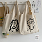 原创设计Henri Matisse帆布包袋自制简约百搭文艺大容量单肩女包-淘宝网