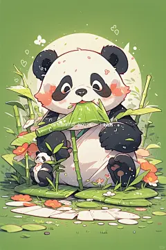 来一杯新鲜的竹子汁儿熊猫国宝出没✨ - 小红书
