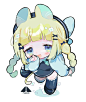 插画分享丨可爱的Q版少女