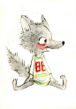 wolf cub Character design