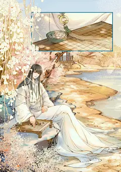 古风唯美男子原画古风耽美人物原画来自cgbook.cn (4768)