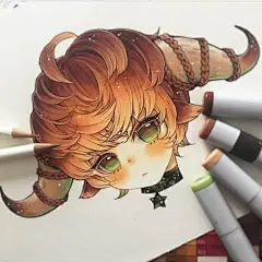 马克笔手绘

画师：Min
ins：minmonsta ​​​​