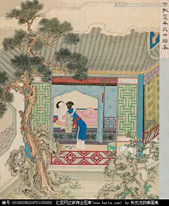 樊圻 金瓶梅守孤灵半夜口脂香