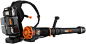 Amazon.com: Worx Nitro 80V 无刷背包鼓风机 带基地营 - WG572(含电池和充电器) : 庭院、草坪和园艺