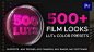 LUTs预设 500多个好莱坞大片电影视频调色 支持M1 LUTs Color Presets for Premiere Pro插图
