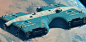 PPRA Space Industry | ASIMOV , Paul Chadeisson : This module is the ship's maneuvering part, that directly dock with any structure, 
(material, ship, space station etc...)  that need to be transported,  i might design the rest later