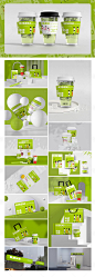 奶茶包装品牌设计-源文件