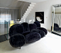 Original design sofa / fabric / by Fernando & Humberto Campana / 4-seater - CIPRIA - edra - Videos