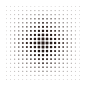 黑色调渐变方圆点方形矩形阵列几何点状纹装饰点缀创意元素