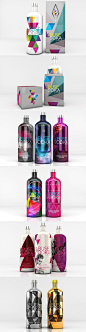 All the Abuse #vodka #bottles on one great #packaging pin PD