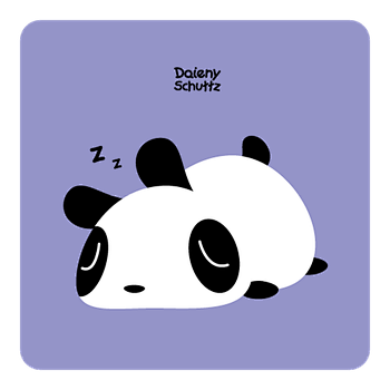 Daieny的睡熊猫