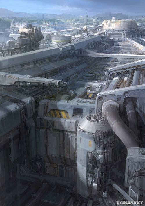 高科技武器亮瞎你的眼 韩国画师科幻插画 ...