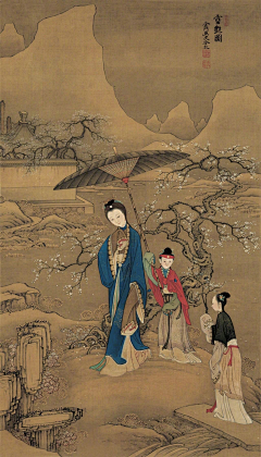 薄情寡义的山中女神采集到人物画