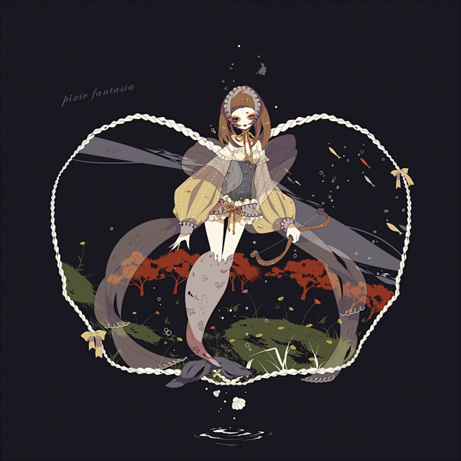 日本插画师しきみ(Keeggy)的黑童话...
