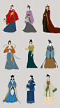9张古装汉服人物插画