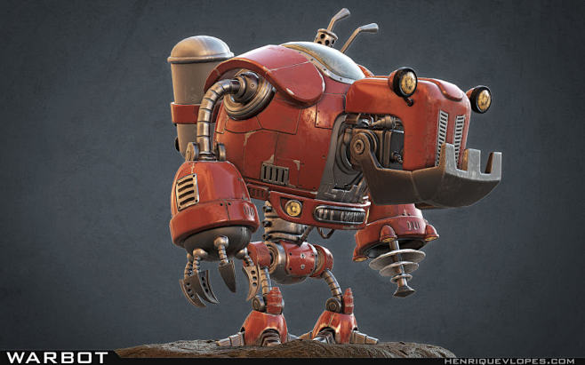 机器人_game model_warbo...