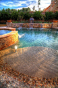 Beach-inspired pool.: 