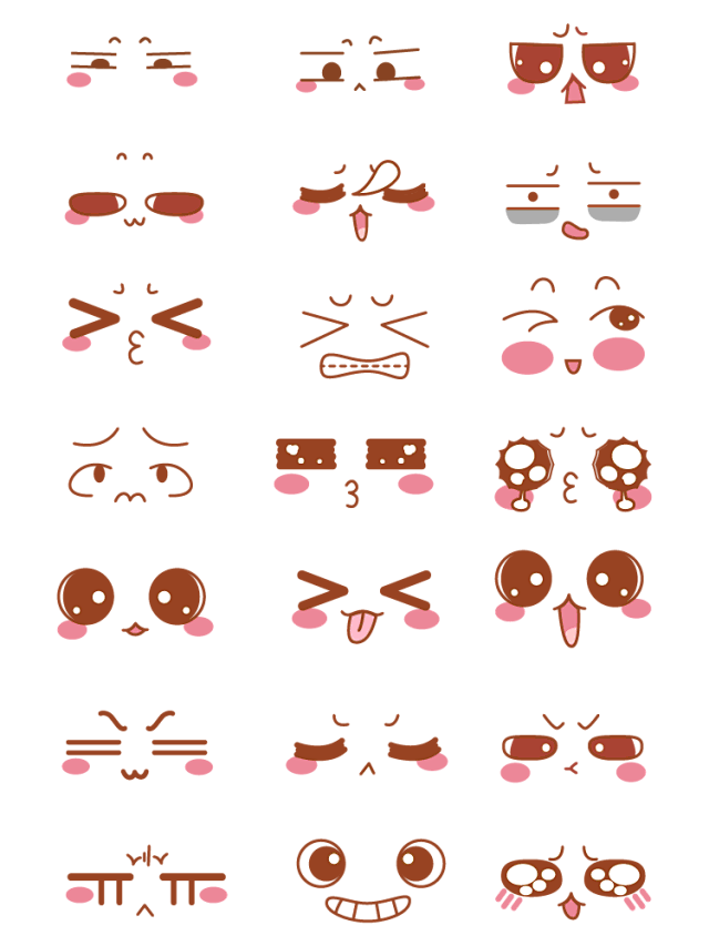 Q版表情/Q版小装饰