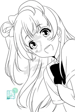 【素材】【自勾】线稿线稿线稿【青柠】_看图_橡皮章吧_百度贴吧