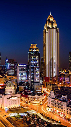 光之翼45采集到城市夜景远景