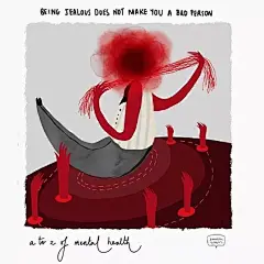 诗意插画：心理健康问题上的从A到Z : 
 文/Cinny@TOPYS 


 设计师喜欢用字母来创造更多的趣味性和娱乐性，当它开始被用来揭示值得关注的社会问题，你会发现这样的字母表承载了新重量和新意义。


	当今这个社会，心理健康问题仍旧是个禁忌话题，你或许尚未意识到数以百万计的人因为生活经历正在承受着焦虑障碍、抑郁症以及强迫症等心理问题。为了对这些被隐形痛苦所折磨的人表示支持与理解，印度插画家Sonaksha Iyengar设计出了描绘心理健康的ABCs系列插画。 


	她将说明性字母插画与简短的