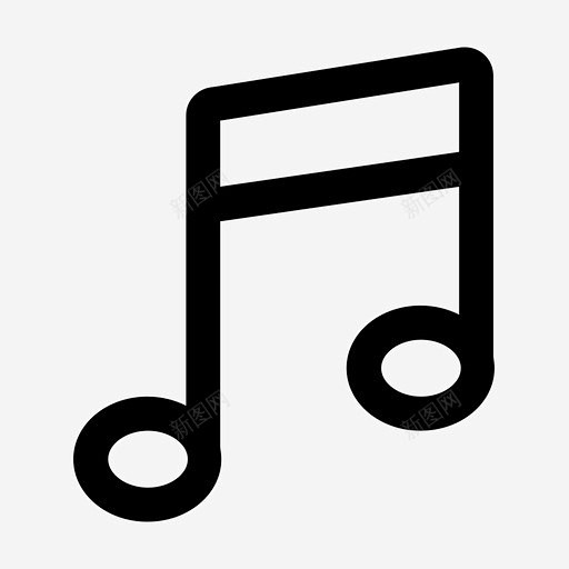 音乐音符歌唱图标 页面网页 平面电商 创...