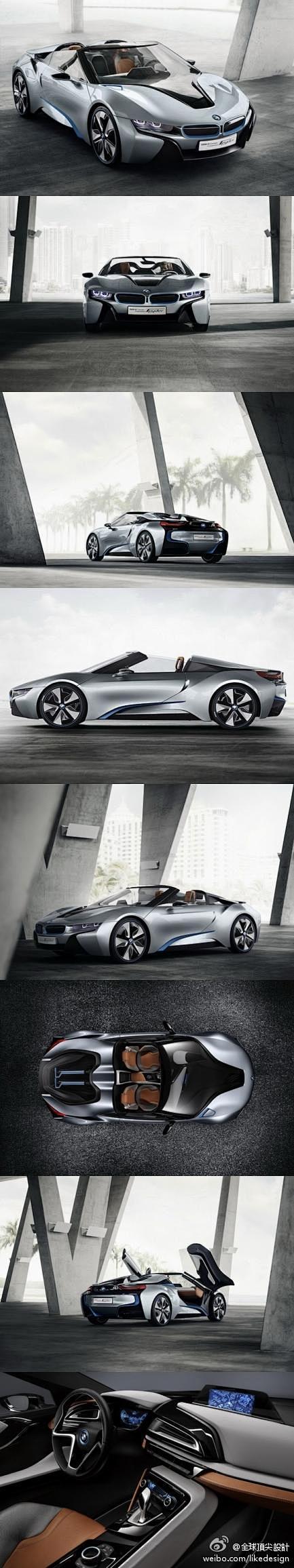 全球頂尖設計：#性感的BMWi8Spyd...