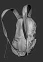 Bag asset , Johnny Xiao : Hi ,heres last of my personal work,base mdl done in MarvelousDesigner ,mdl cleaning in Maya and final hirez done in Zbrush .hope you like it .