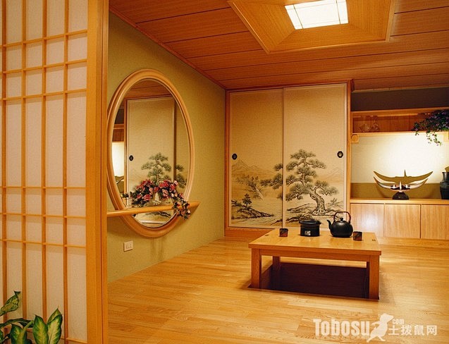 精美的客厅日式装修图片