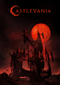 CASTLEVANIA Netflix Series: Logo Design, Billy Garretsen : Through some stroke of luck I was invited to help the folks at Powerhouse Animation Studios by designing the new Castlevania logo for the upcoming Netflix TV Series. Another bucket list item cross