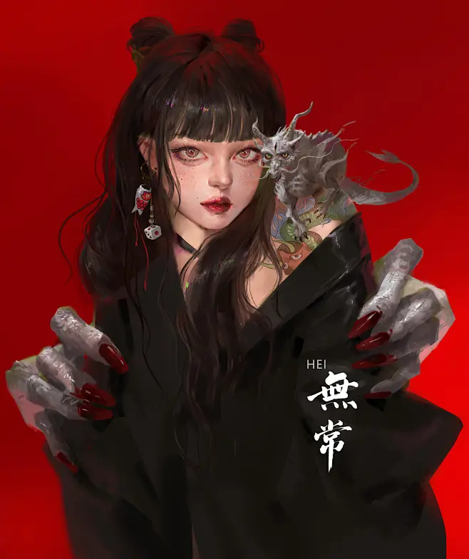 黑无常——常离-花瓣网