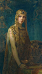 Isolde by Gaston Bussière, 1911