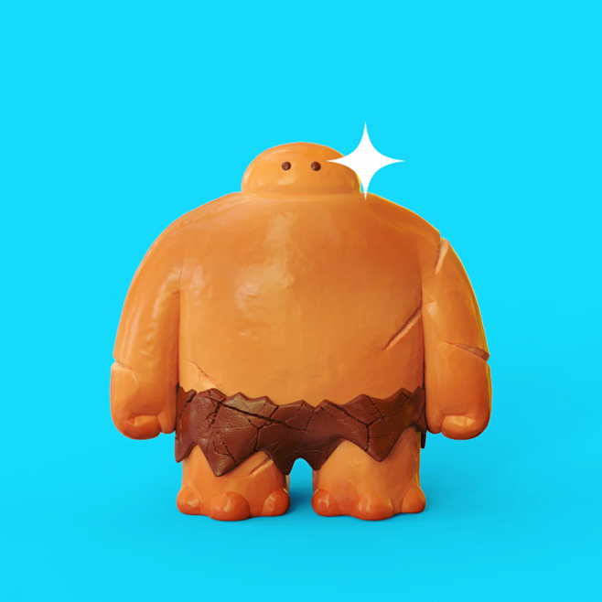 面包拟人3D IP形象