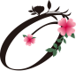 水墨花PNG素材 - 彼岸桃花 - .