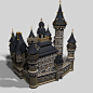 3d fantasy castle - Fantasy Castle by masinac from TurboSquid.com
