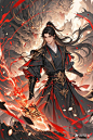 东方玄幻，男，古风，技能特效 (23)