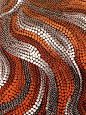art & australian indigenous simple and stunning - it's just color, value, and size that create the differences here.  so much movement and depth!