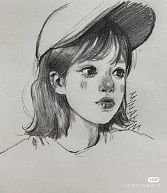 卟可預采集到少儿线描作品参考