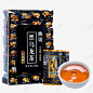 黑乌龙茶茶汤