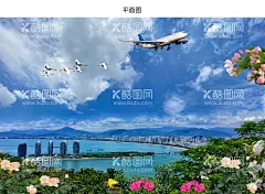 蓝天白云三亚风景图片  - 源文件下载【酷图网】蓝天白云,海南,风景,三亚,海口,海岛,壁纸,墙画,壁画,海滩,大海,蓝天,白云,岛屿,碧海蓝天,水,摄影,自然景观,自然风景,景观,美景,天空