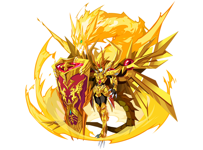 奥奇传说黄金圣盾龙尊