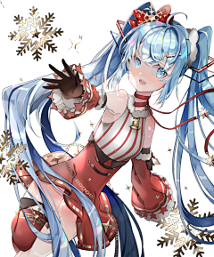 赤月明采集到初音miku