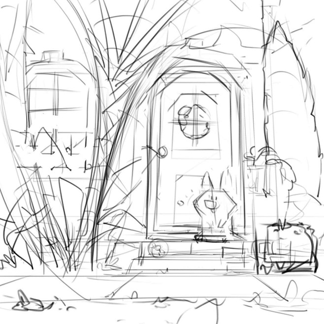 The Yellow door, Lyn...