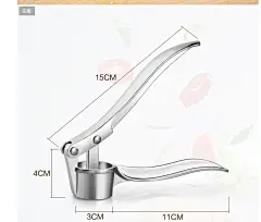 加厚挤蒜剥蒜器夹蒜器蒜蓉器捣蒜器宜家蒜泥器 不锈钢压蒜器-tmall.com天猫